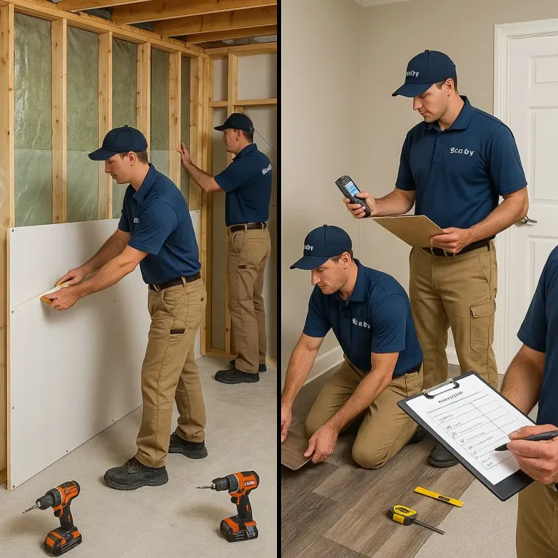 Repairs and Reconstruction process in Bealeton, VA